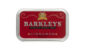 Klassiska mintpastiller med smak av kanel.