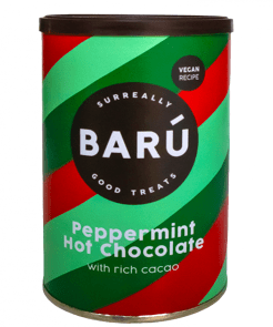 Barú Choklad & Mint är en smakrik och lätt söt varm dryck med mörk choklad och pepparmint, perfekt för vintermys och enkel att b