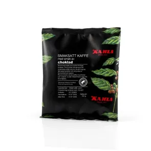 Ett smaksatt kaffe med hasselnöt.