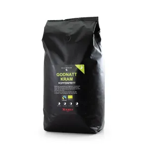 Ett koffeinfritt kaffe med en lätt citruston, med inslag av nöt och kakao.