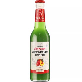 Matcha med Jordgubb & Aprikos – 33cl