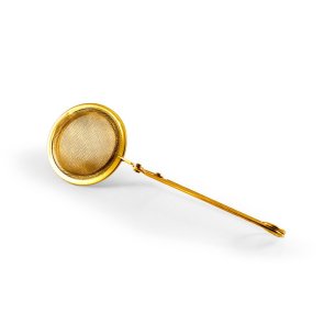 Klassisk tesil, men i lyxig guld!