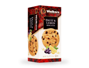 Kakor med smak av frukt och citron.