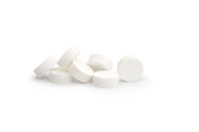 Zoom bild av Klassiska pastiller med smak av pepparmint.