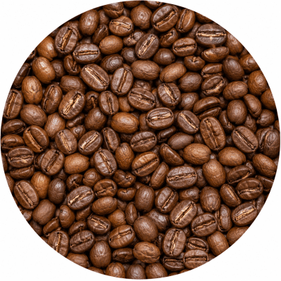 Zoom bild av Kaffe med smak av chili & choklad.