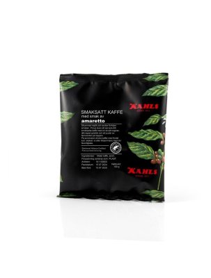 Zoom bild av Ett smaksatt kaffe med amaretto.