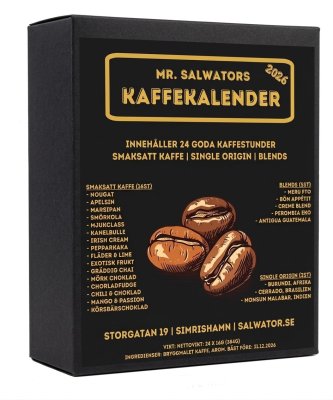 Zoom bild av I år är det dags att ta fram vår alldeles egna Kaffekalender. Perfekt som gåva eller till dig själv!