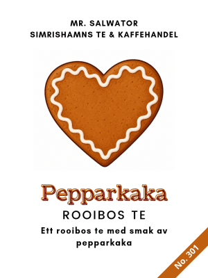 Zoom bild av Ett rooibos te med smak av pepparkaka.