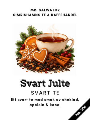 Zoom bild av Ett svart te med smak av choklad, apelsin & kanel.