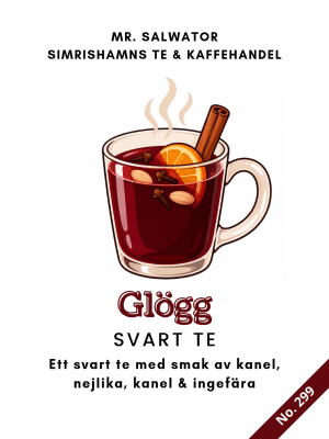 Zoom bild av Ett svart te med smak av glögg.