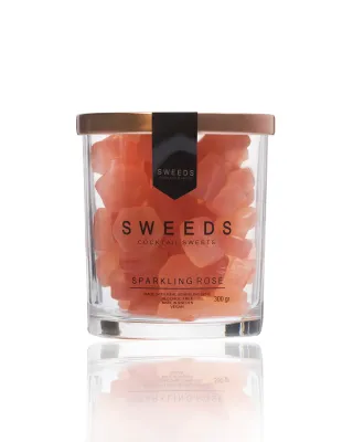 Zoom bild av Vingummi från Sweeds Cocktail Sweets med smak av Sparkling Rose.