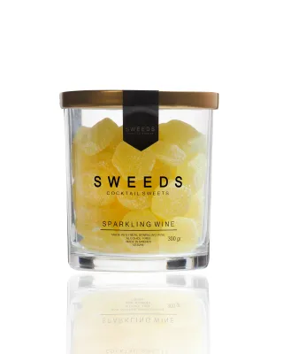 Zoom bild av Vingummi från Sweeds Cocktail Sweets med smak av Sparkling Wine.