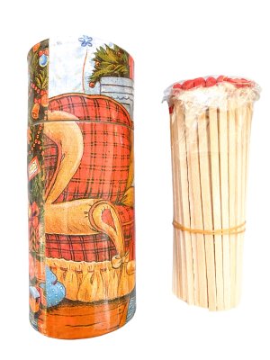 Zoom bild av Xl Tändstickor med jultomte.