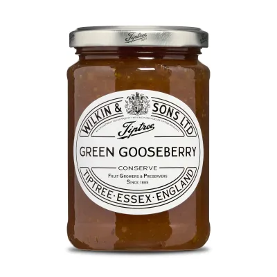 Zoom bild av Tiptree - Green Gooseberry från England.