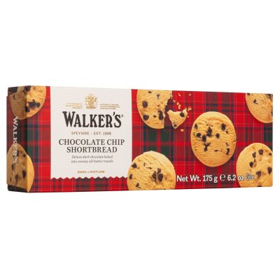 Zoom bild av Klassiska shortbread med choklad.