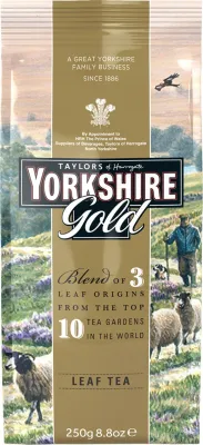 Zoom bild av Ett klassiskt svart och lyxigt te från Yorkshire Tea i lösvikt.